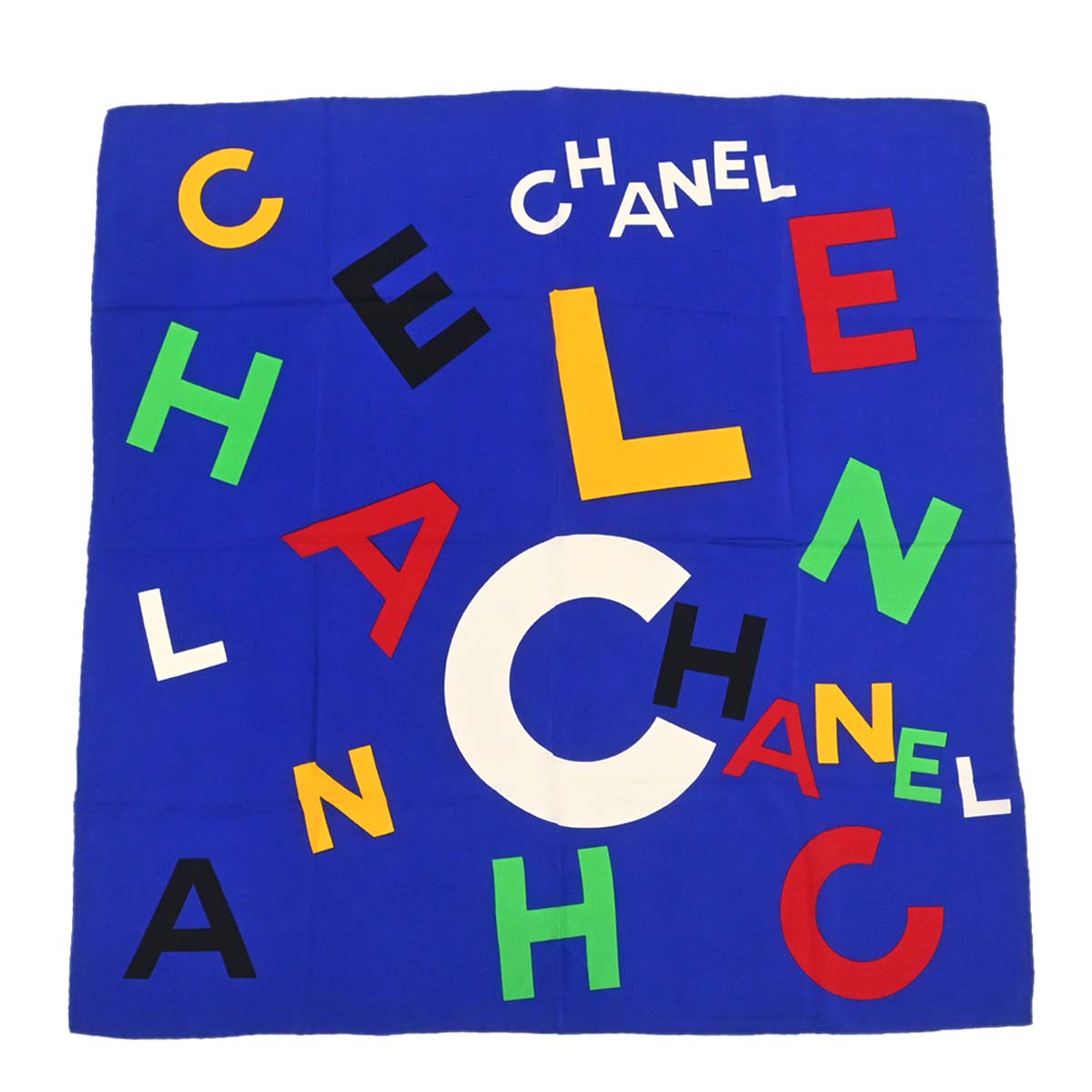 Chanel Big Scarf Blue