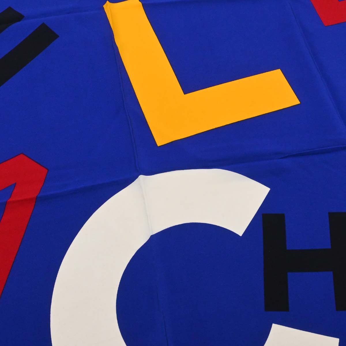 Chanel Big Scarf Blue