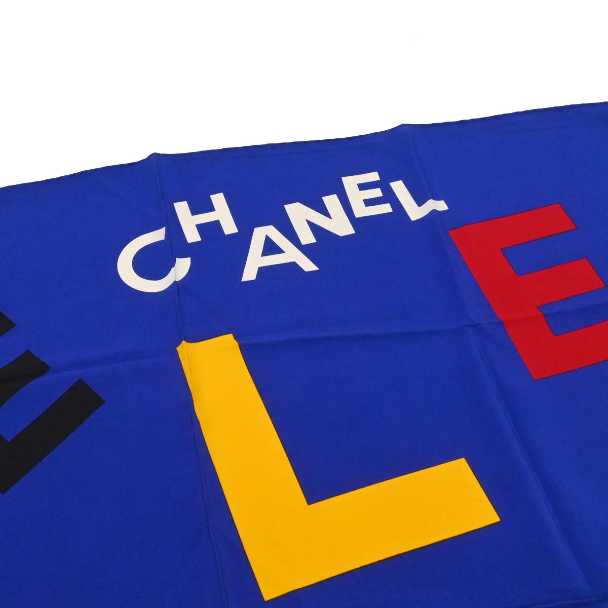 Chanel Big Scarf Blue