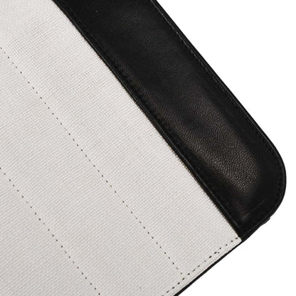 Chanel 1991-1994 White Linen Mademoiselle Flap Shoulder Bag