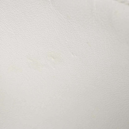 Chanel 1991-1994 White Linen Mademoiselle Flap Shoulder Bag