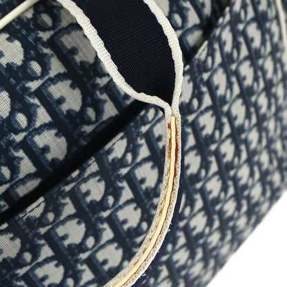 Christian Dior Blue Trotter 2way Duffle Shoulder Handbag
