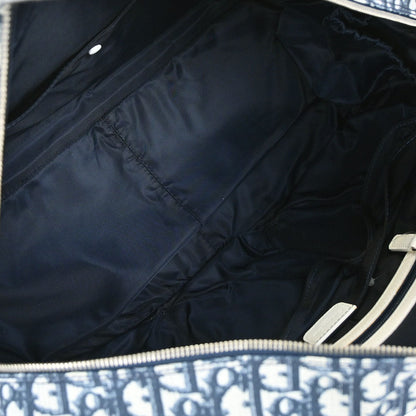 Christian Dior Blue Trotter 2way Duffle Shoulder Handbag