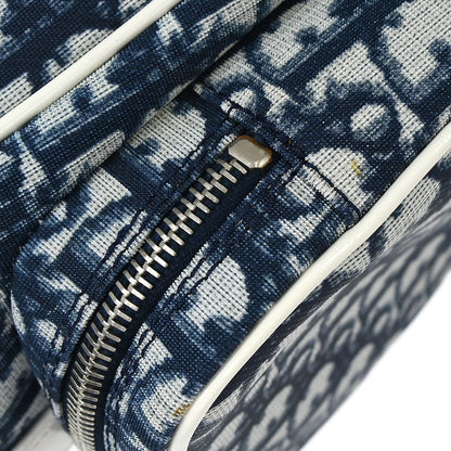 Christian Dior Blue Trotter 2way Duffle Shoulder Handbag