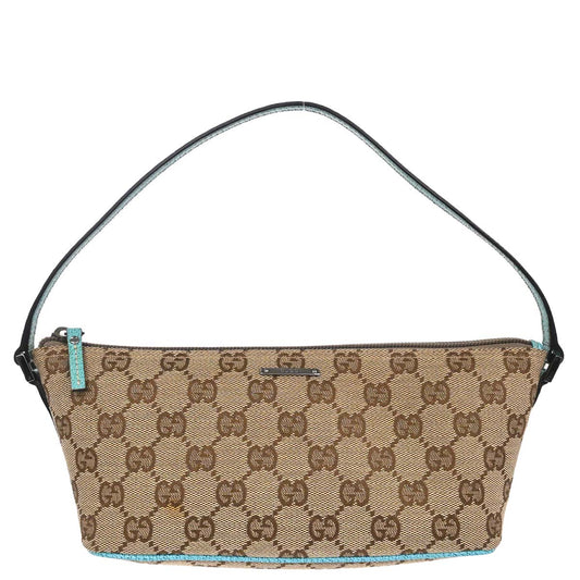 Gucci Beige Blue GG Handbag