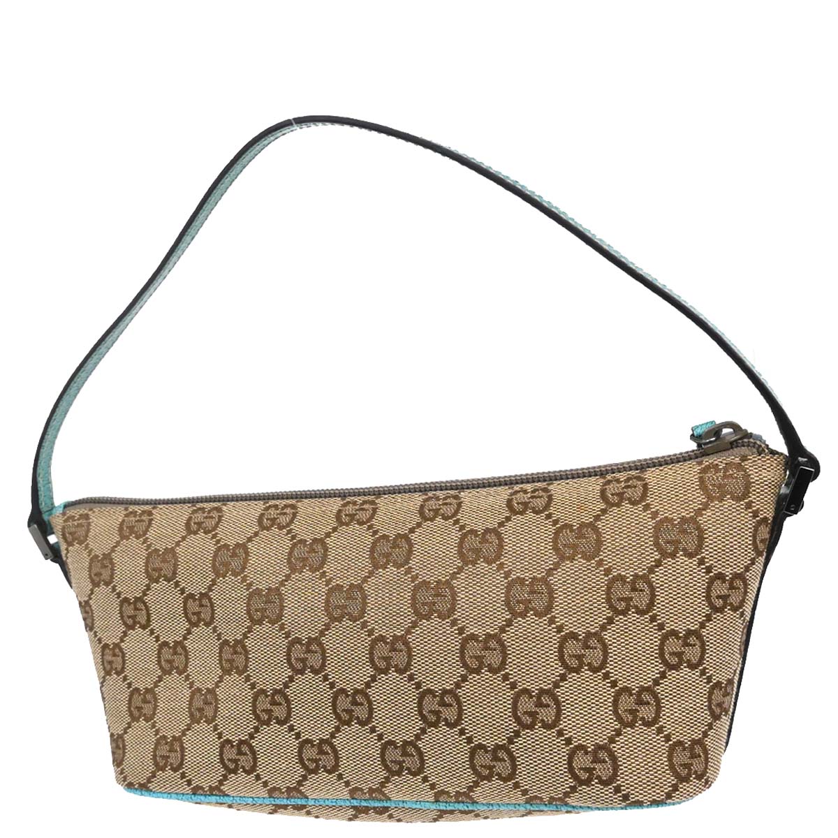 Gucci Beige Blue GG Handbag