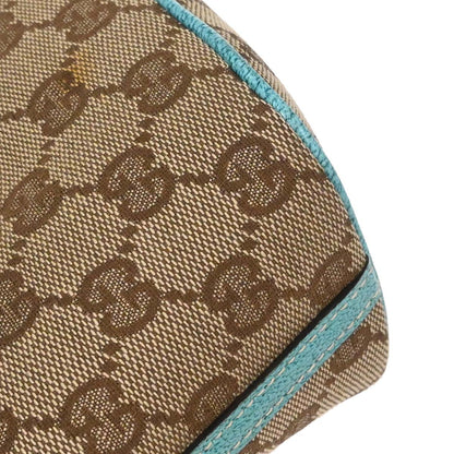 Gucci Beige Blue GG Handbag