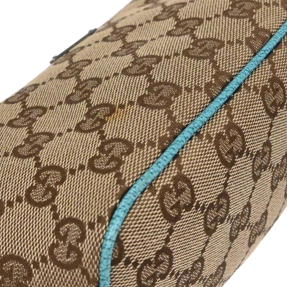 Gucci Beige Blue GG Handbag