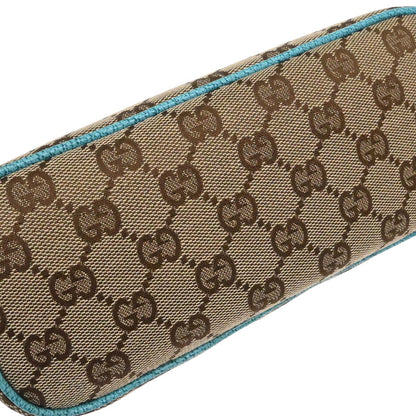 Gucci Beige Blue GG Handbag