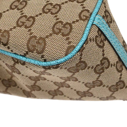 Gucci Beige Blue GG Handbag