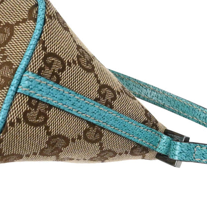 Gucci Beige Blue GG Handbag