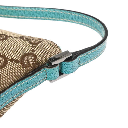Gucci Beige Blue GG Handbag