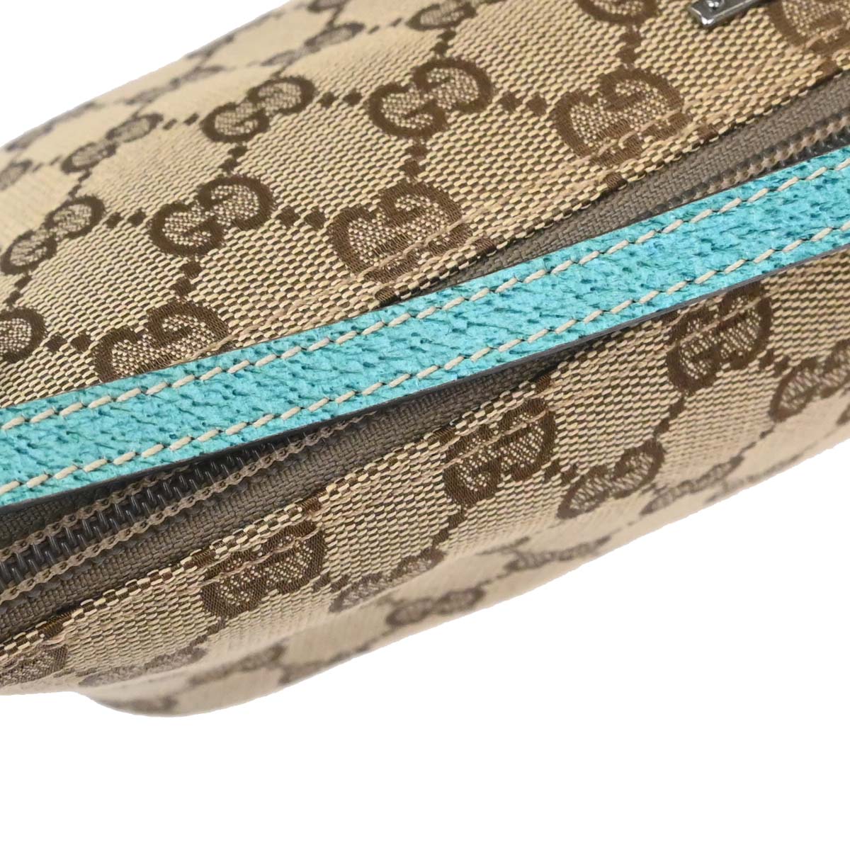 Gucci Beige Blue GG Handbag