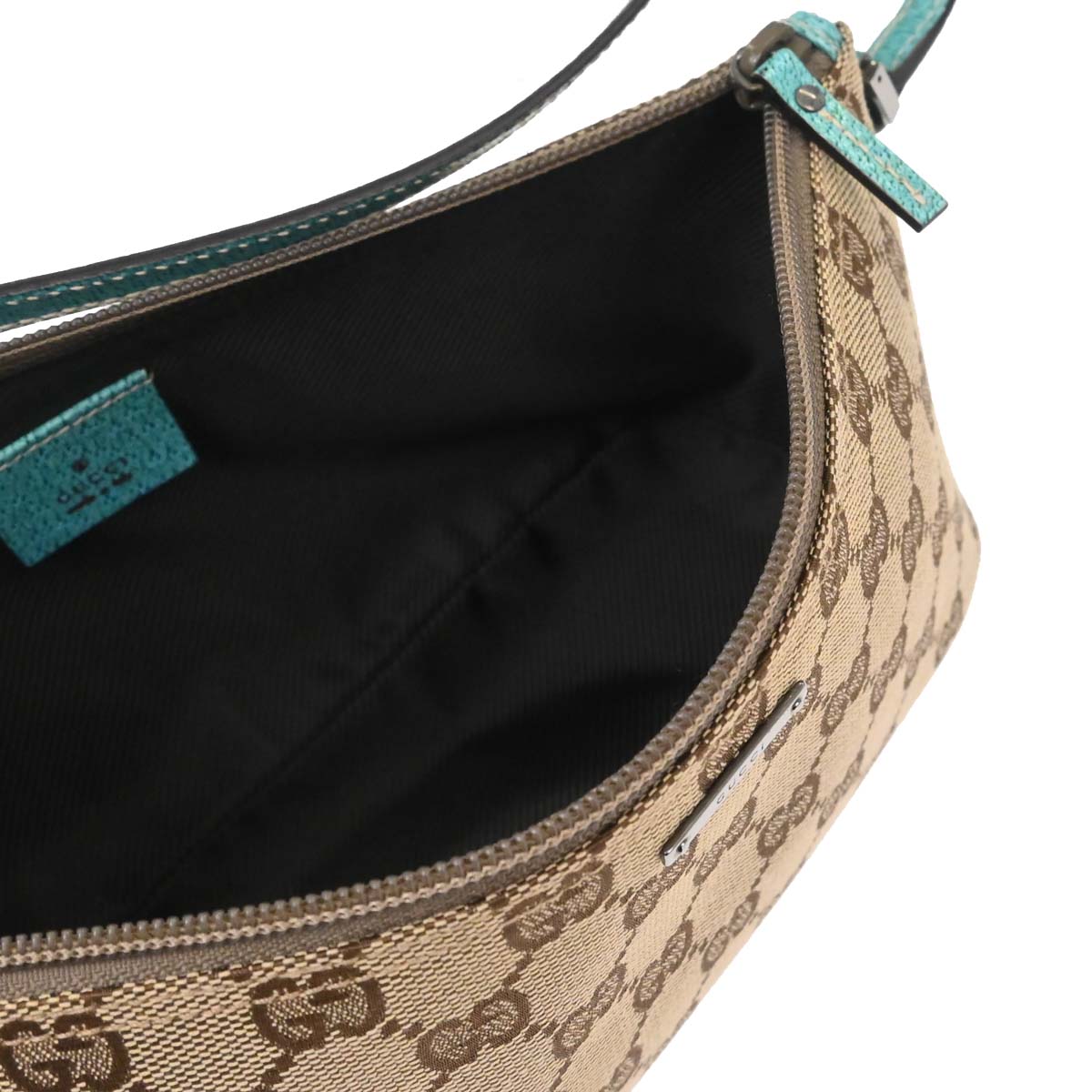 Gucci Beige Blue GG Handbag