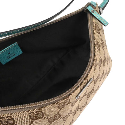 Gucci Beige Blue GG Handbag