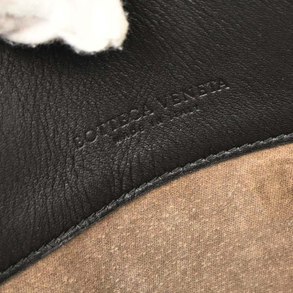 Bottega Veneta Black Lambskin Intrecciato Handbag