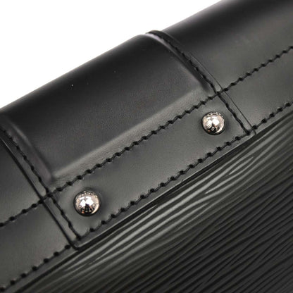Louis Vuitton 2010 Black Epi Pochette Montaigne Handbag M59292