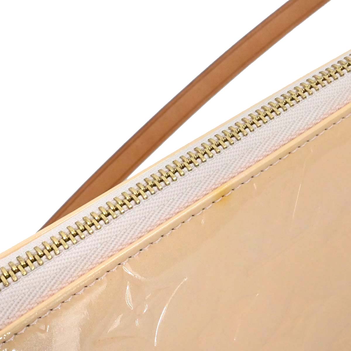 Louis Vuitton Beige Monogram Vernis Lexington Handbag M91343