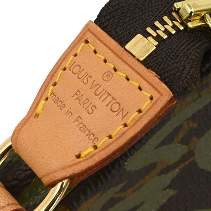 Louis Vuitton Khaki Graffiti Pochette Accessoires Handbag M92191