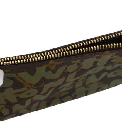 Louis Vuitton Khaki Graffiti Pochette Accessoires Handbag M92191