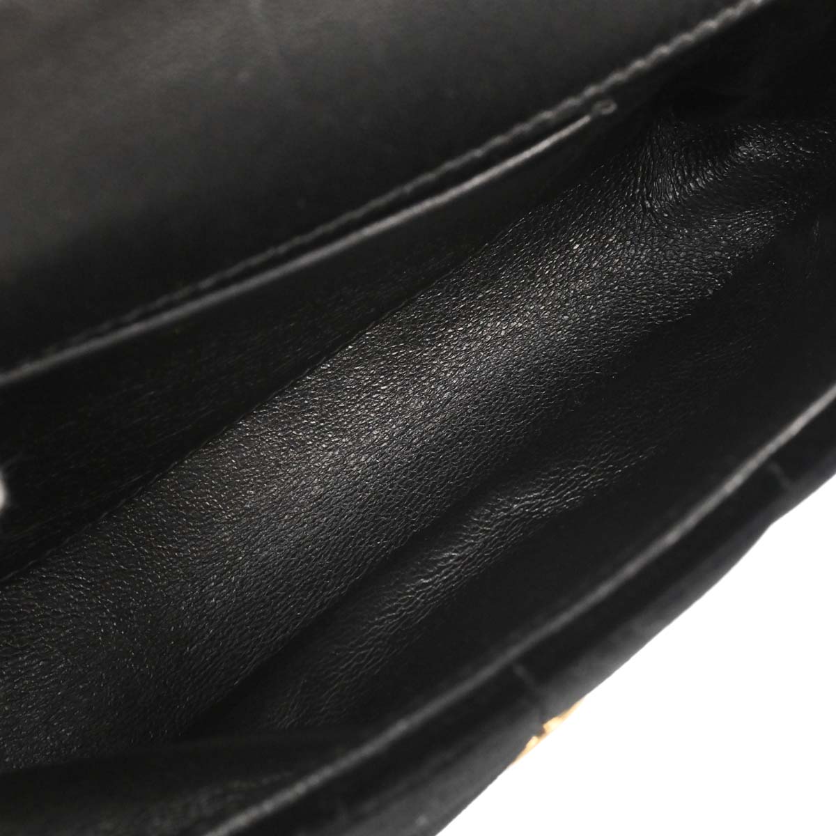 Chanel Black Velvet Camellia Choco Bar Shoulder Bag