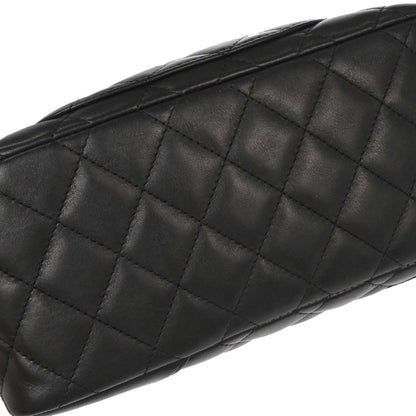 Chanel Black Calfskin Cambon Ligne Handbag