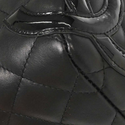 Chanel Black Calfskin Cambon Ligne Handbag