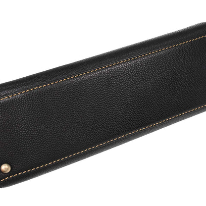 Chanel Black Caviar Skin Handbag
