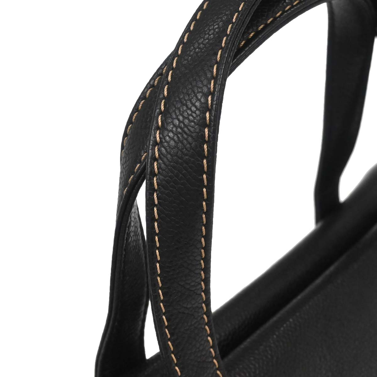 Chanel Black Caviar Skin Handbag