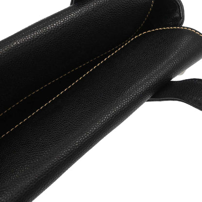 Chanel Black Caviar Skin Handbag