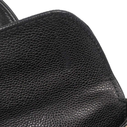 Chanel Black Caviar Skin Handbag