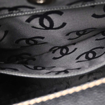 Chanel Black Caviar Skin Handbag