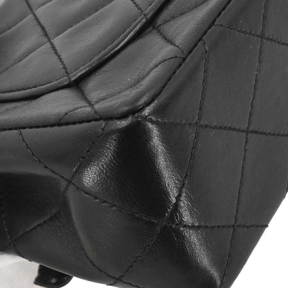 Chanel 1994-1996 Black Lambskin Mini Classic Square Flap Shoulder Bag 17