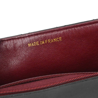 Chanel 1994-1996 Black Lambskin Mini Classic Square Flap Shoulder Bag 17