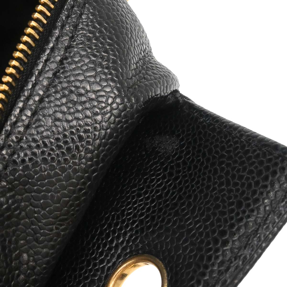 Chanel Black Caviar Skin Petite Timeless Tote PTT Chain Handbag