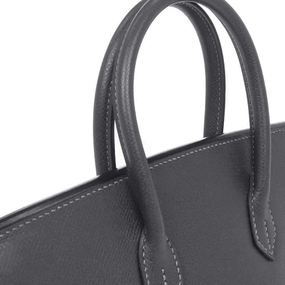Hermes Graphite Epsom Birkin 25 Handbag
