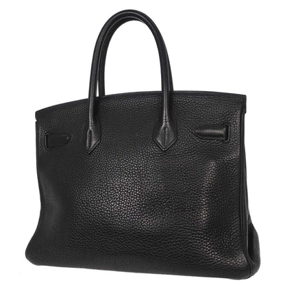 Hermes Black Togo Birkin 30 Handbag