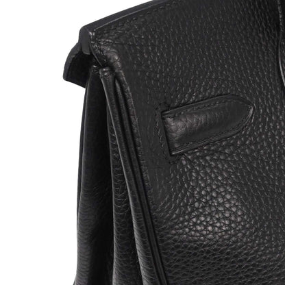 Hermes Black Togo Birkin 30 Handbag