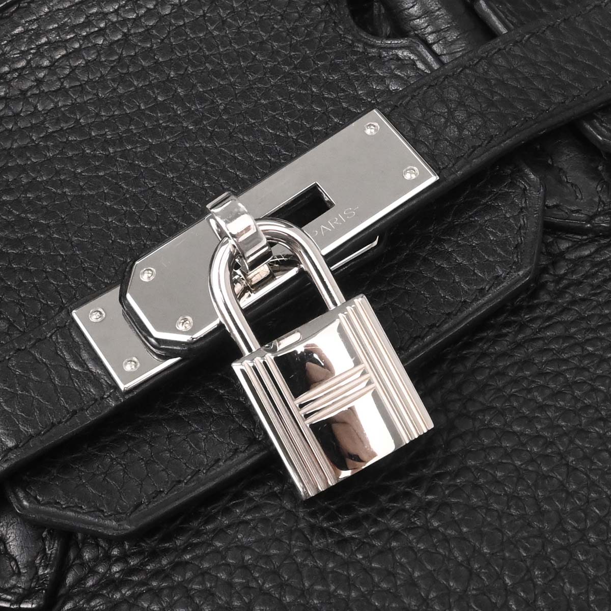 Hermes Black Togo Birkin 30 Handbag
