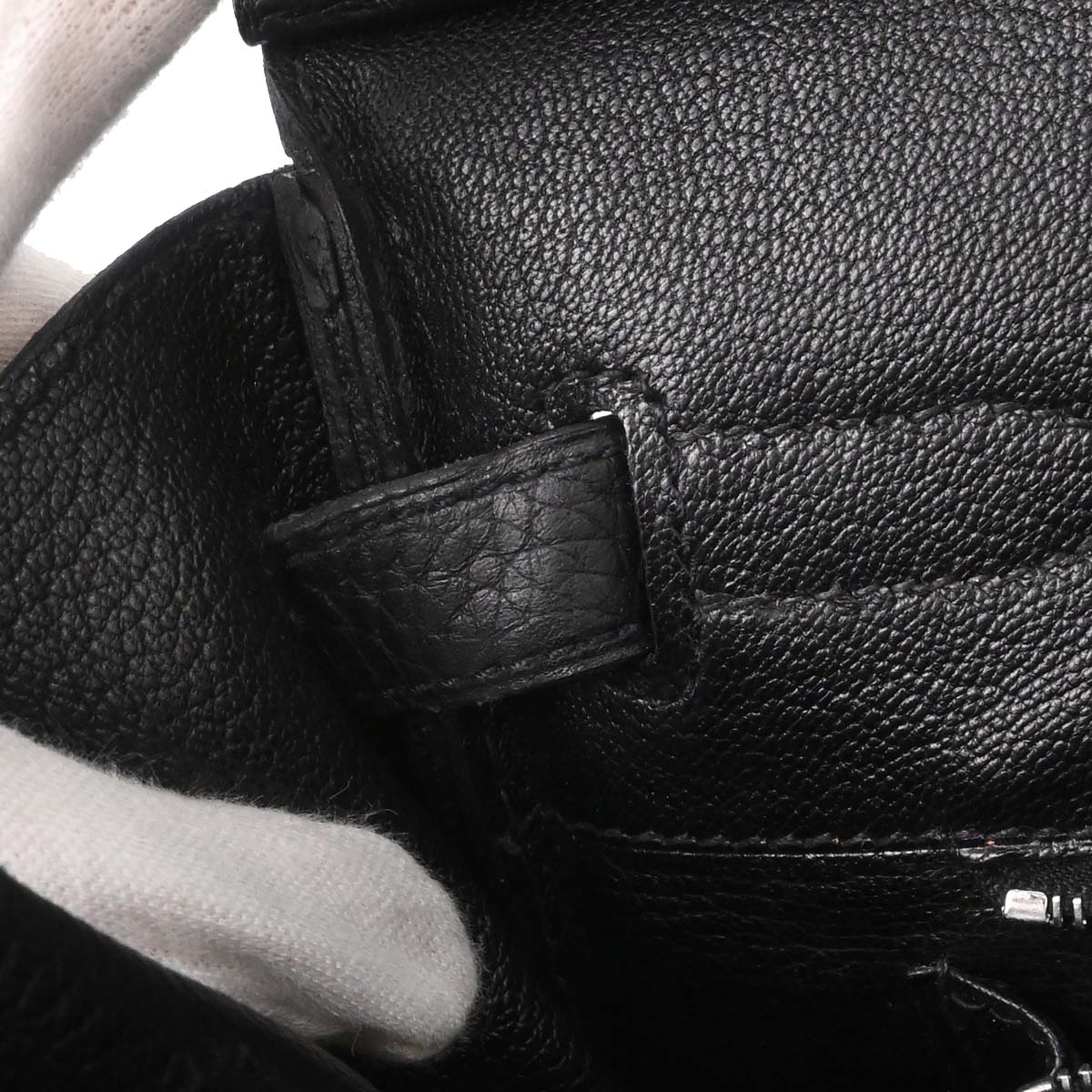 Hermes Black Togo Birkin 30 Handbag
