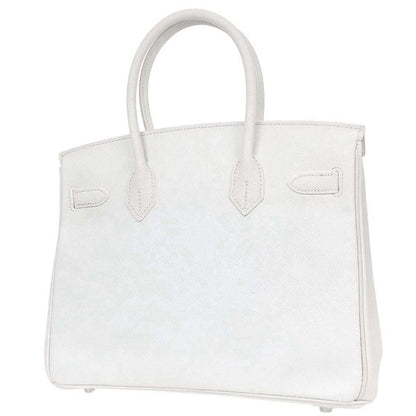 Hermes White Epsom Birkin 30 Handbag