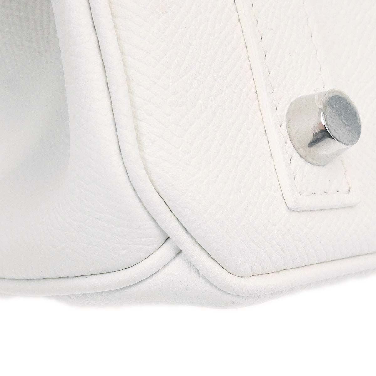 Hermes White Epsom Birkin 30 Handbag