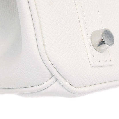 Hermes White Epsom Birkin 30 Handbag