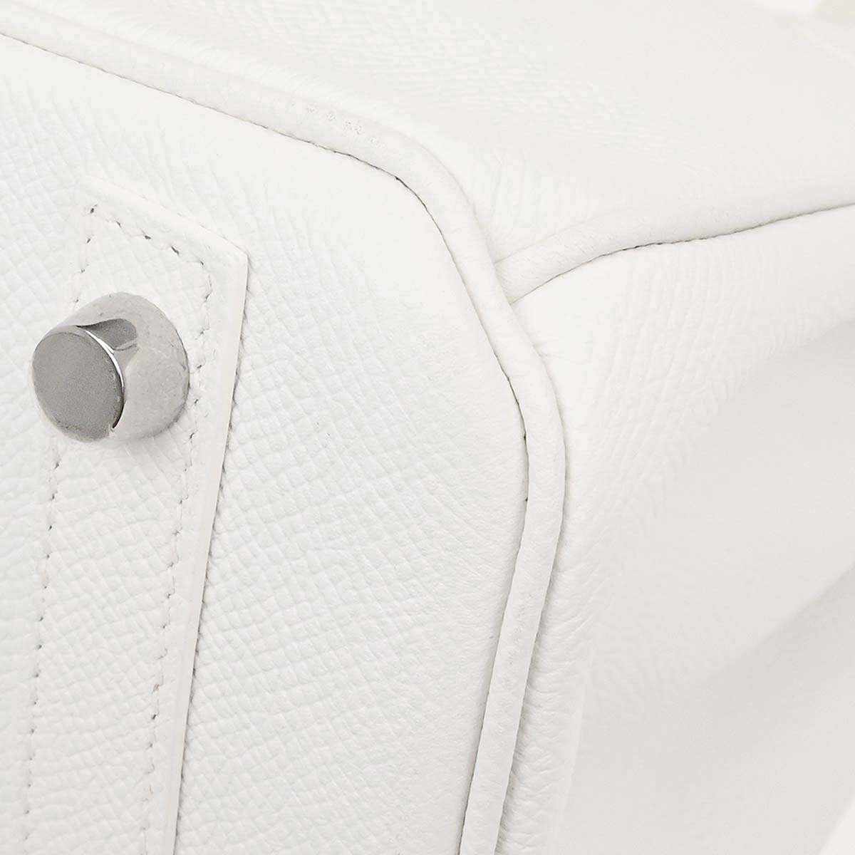 Hermes White Epsom Birkin 30 Handbag