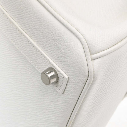 Hermes White Epsom Birkin 30 Handbag