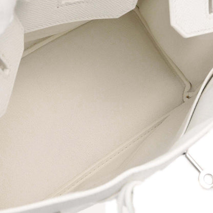 Hermes White Epsom Birkin 30 Handbag
