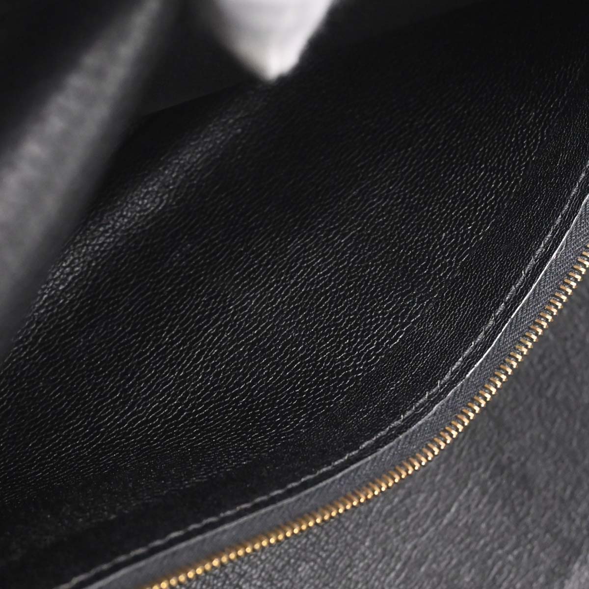 Hermes Black Togo Shoulder Kelly Handbag