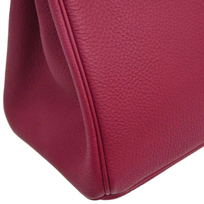 Hermes Ruby Togo Birkin 25 Handbag
