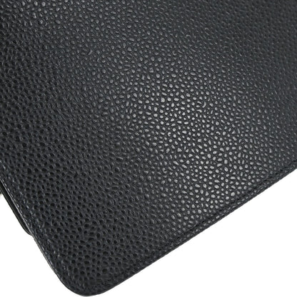 Chanel Black Caviar Skin Timeless WOC Wallet on Chain Bag