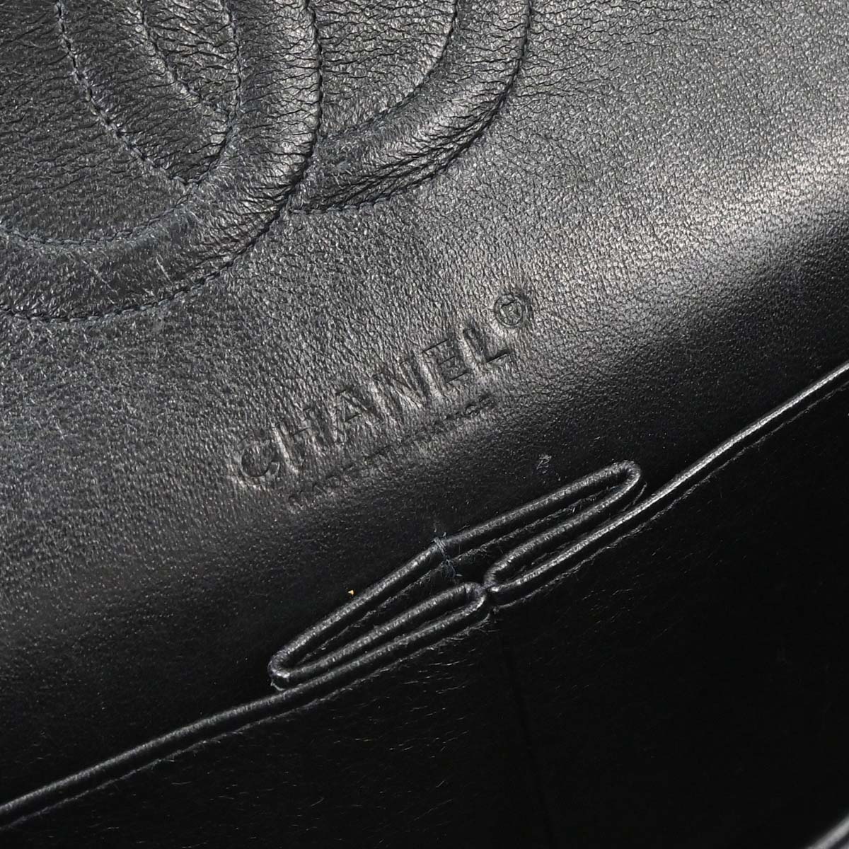 Chanel 2005-2006 Gray Tweed Medium Classic Double Flap Shoulder Bag